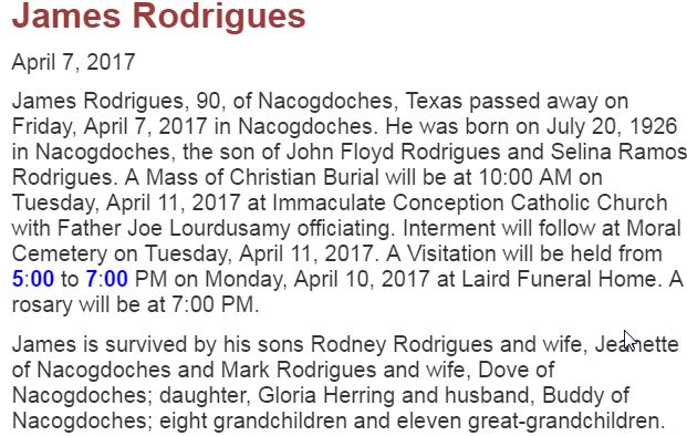 Obituaries
